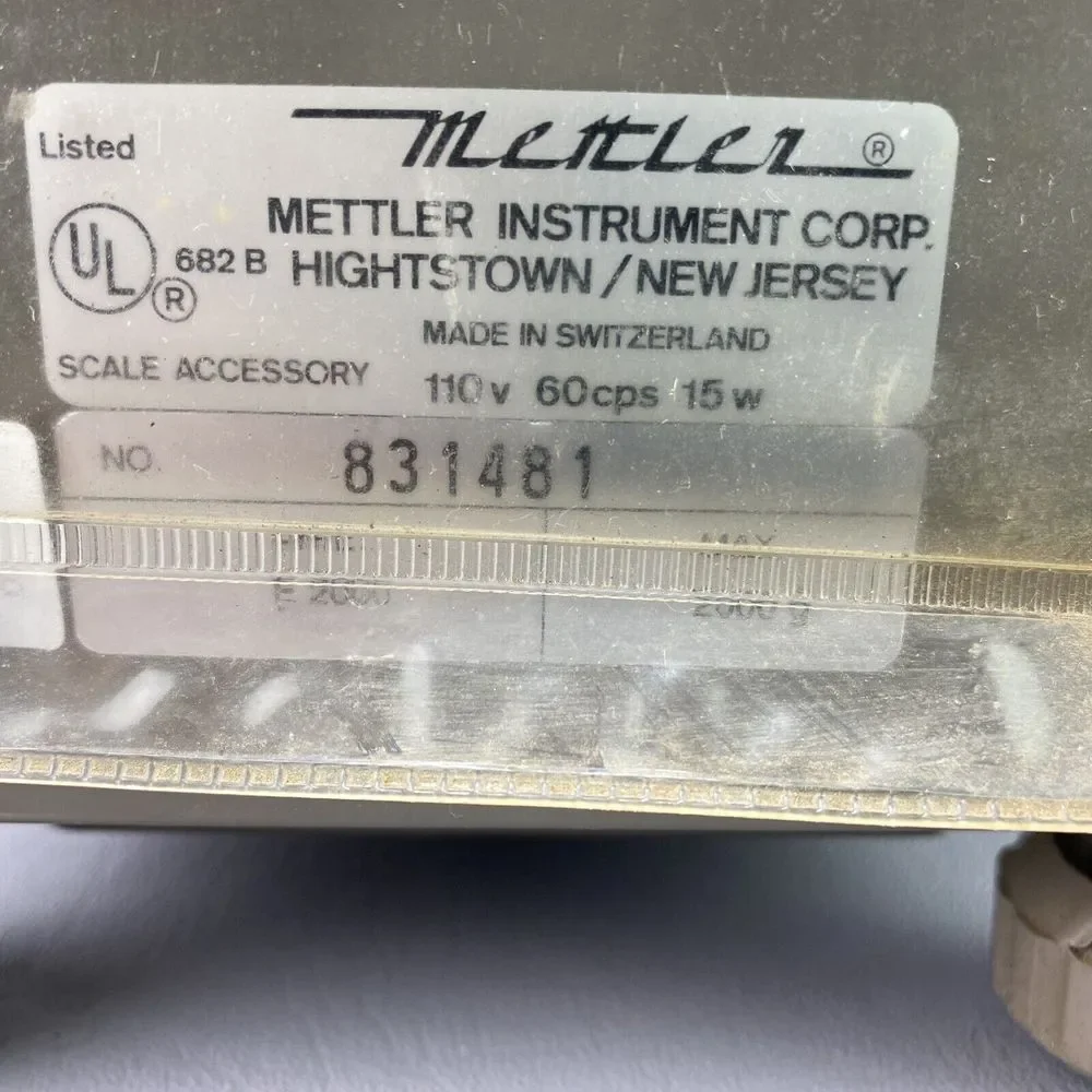 N/A mettler e2000